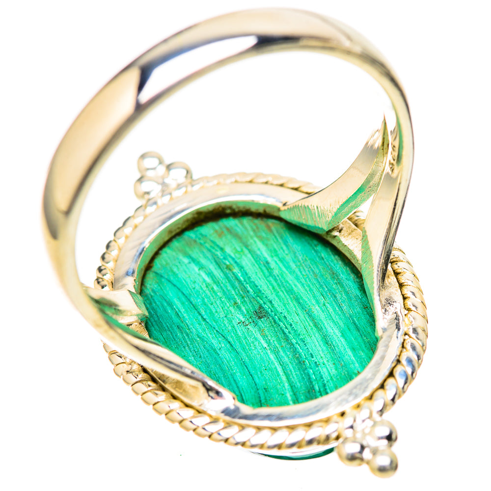Malachite Rings handcrafted by Ana Silver Co - RING128509 - Photo 3