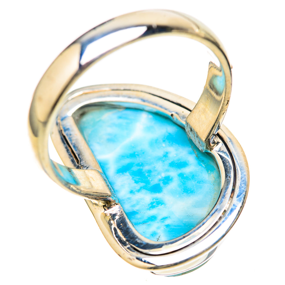 Larimar Rings handcrafted by Ana Silver Co - RING128530 - Photo 3