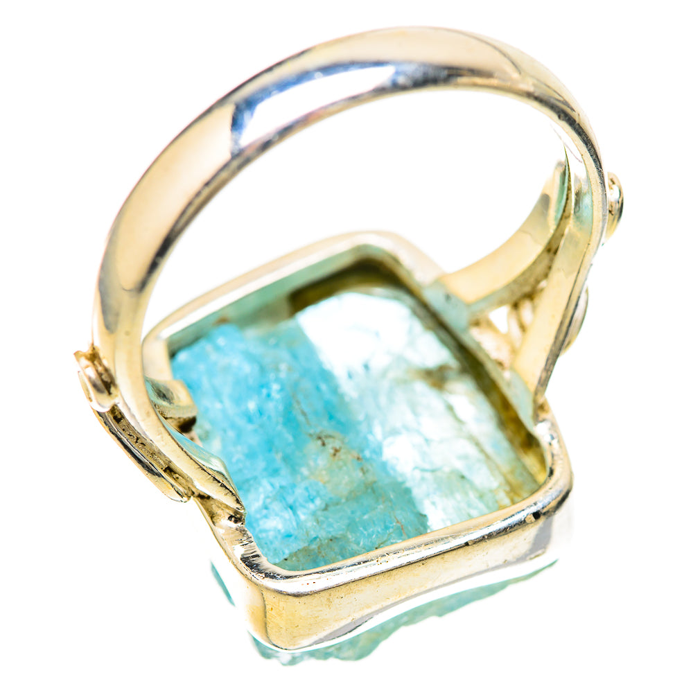 Aquamarine Rings handcrafted by Ana Silver Co - RING128531 - Photo 3