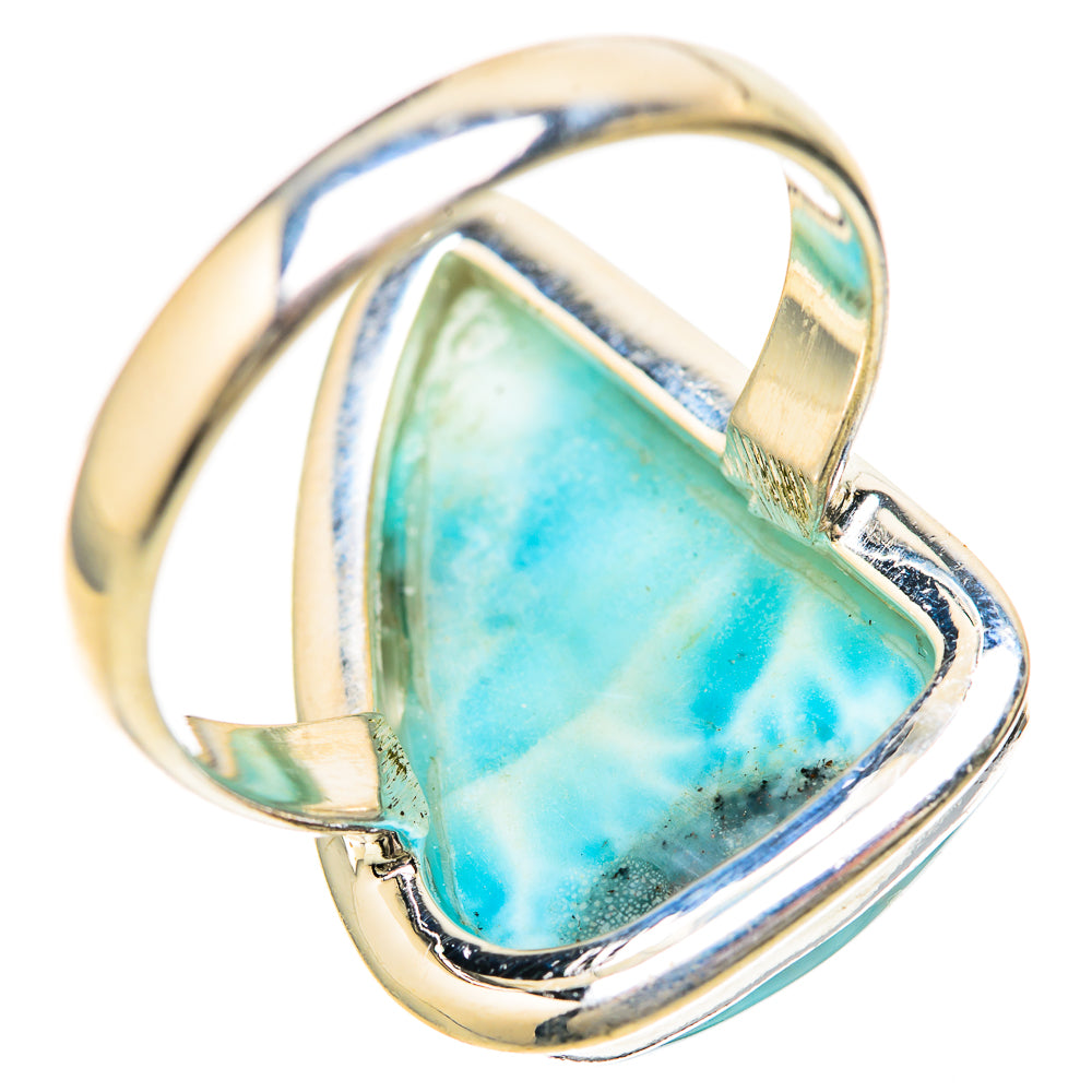 Larimar Rings handcrafted by Ana Silver Co - RING128534 - Photo 3