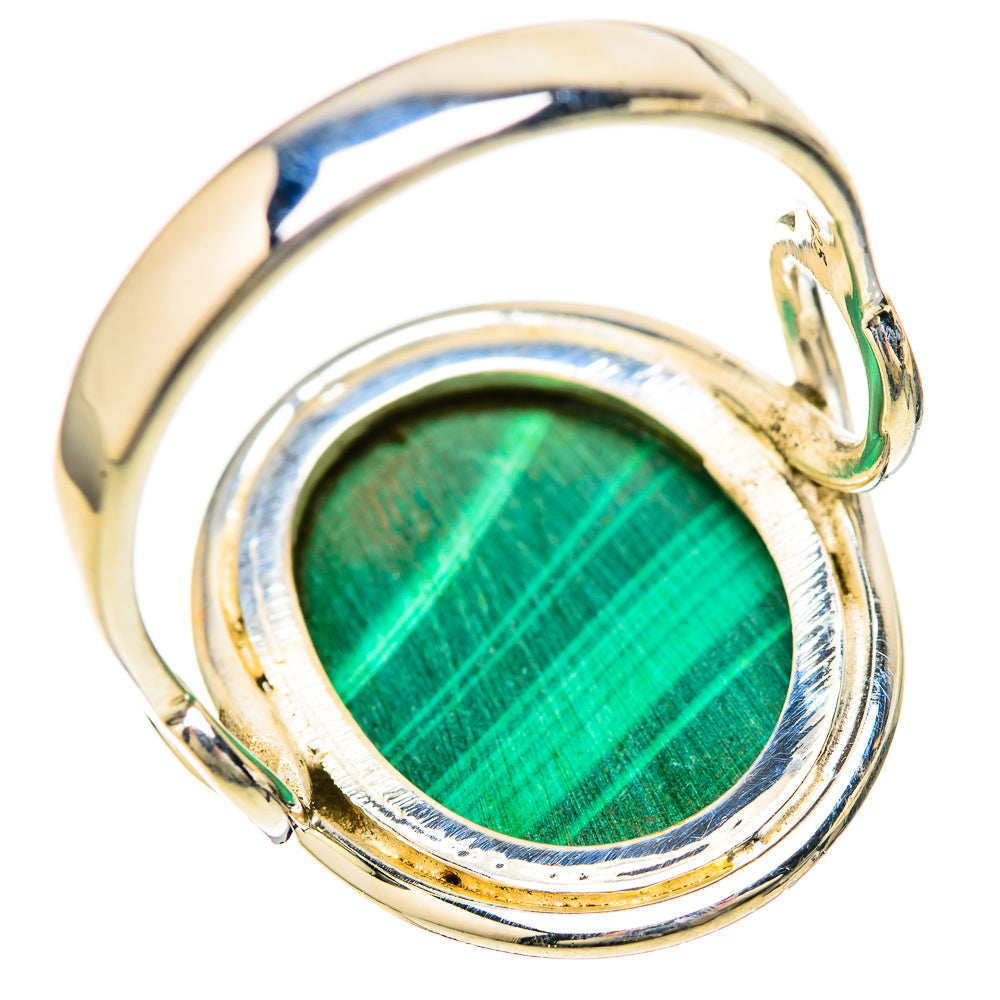 Malachite Rings handcrafted by Ana Silver Co - RING128536 - Photo 3