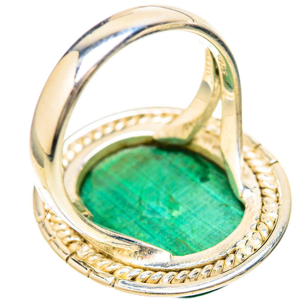 Malachite Rings handcrafted by Ana Silver Co - RING128538 - Photo 3