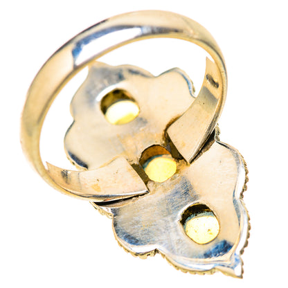 Ethiopian Opal Rings handcrafted by Ana Silver Co - RING128546 - Photo 3