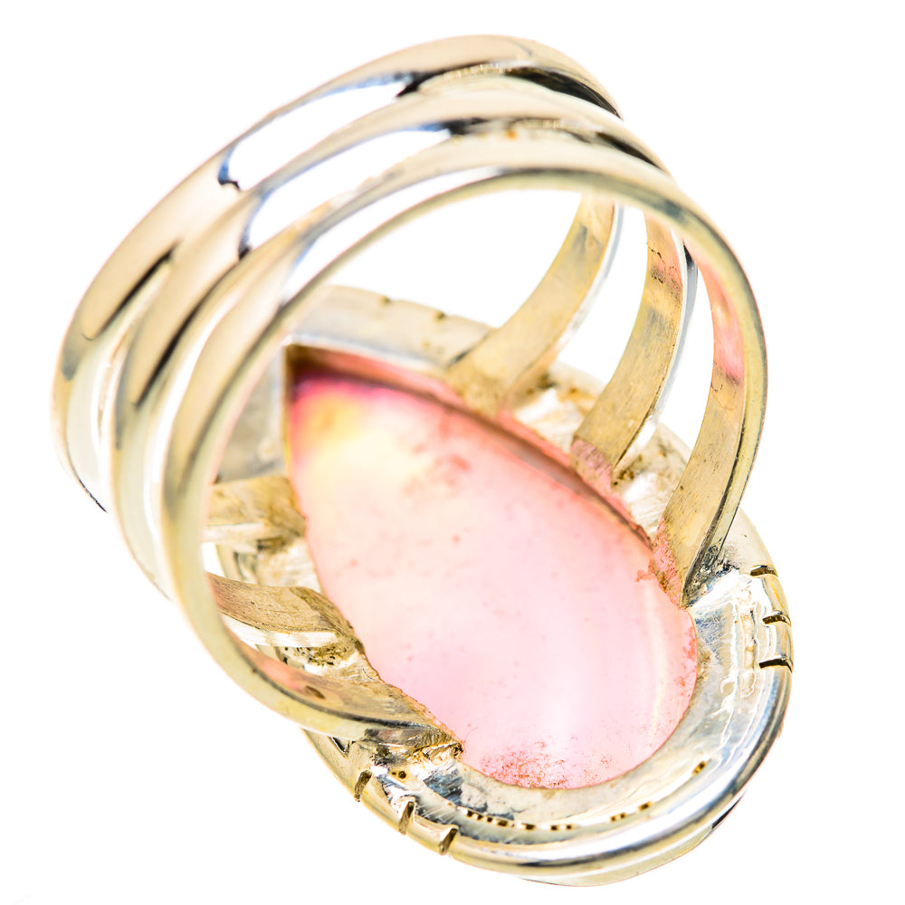Ethiopian Opal Rings handcrafted by Ana Silver Co - RING128548 - Photo 3