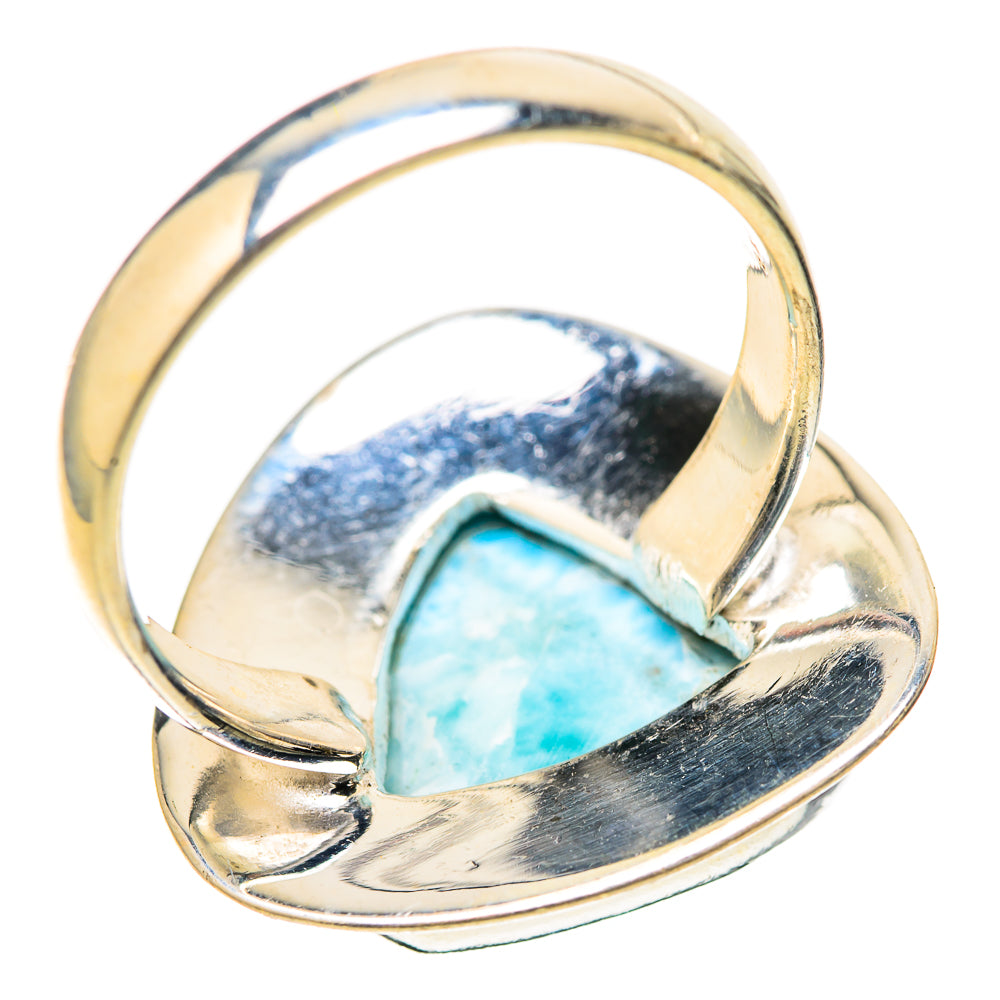 Larimar Rings handcrafted by Ana Silver Co - RING128551 - Photo 3