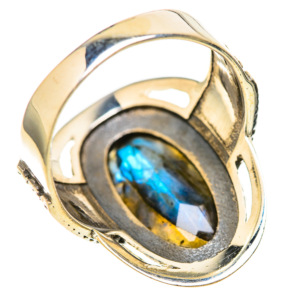 Labradorite Rings handcrafted by Ana Silver Co - RING128552 - Photo 3