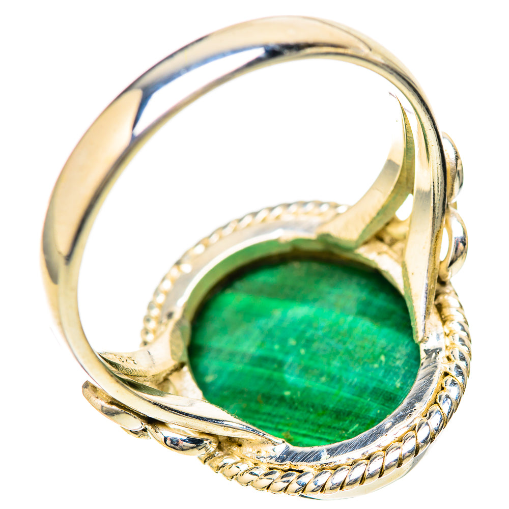 Malachite Rings handcrafted by Ana Silver Co - RING128558 - Photo 3
