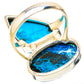 Shattuckite Rings handcrafted by Ana Silver Co - RING128570 - Photo 3