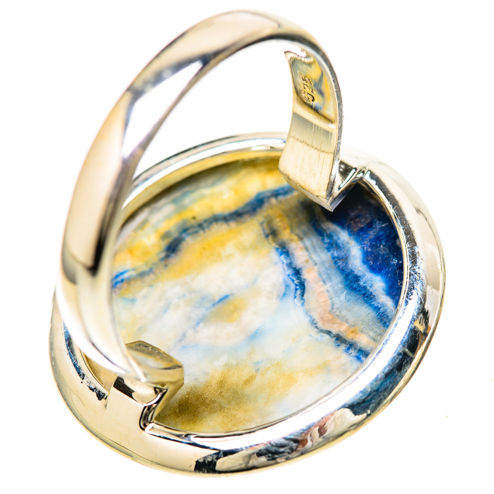 Blue Scheelite Rings handcrafted by Ana Silver Co - RING128572 - Photo 3