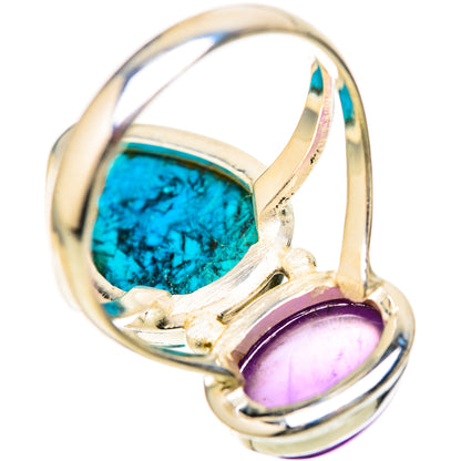 Shattuckite Rings handcrafted by Ana Silver Co - RING128586 - Photo 3