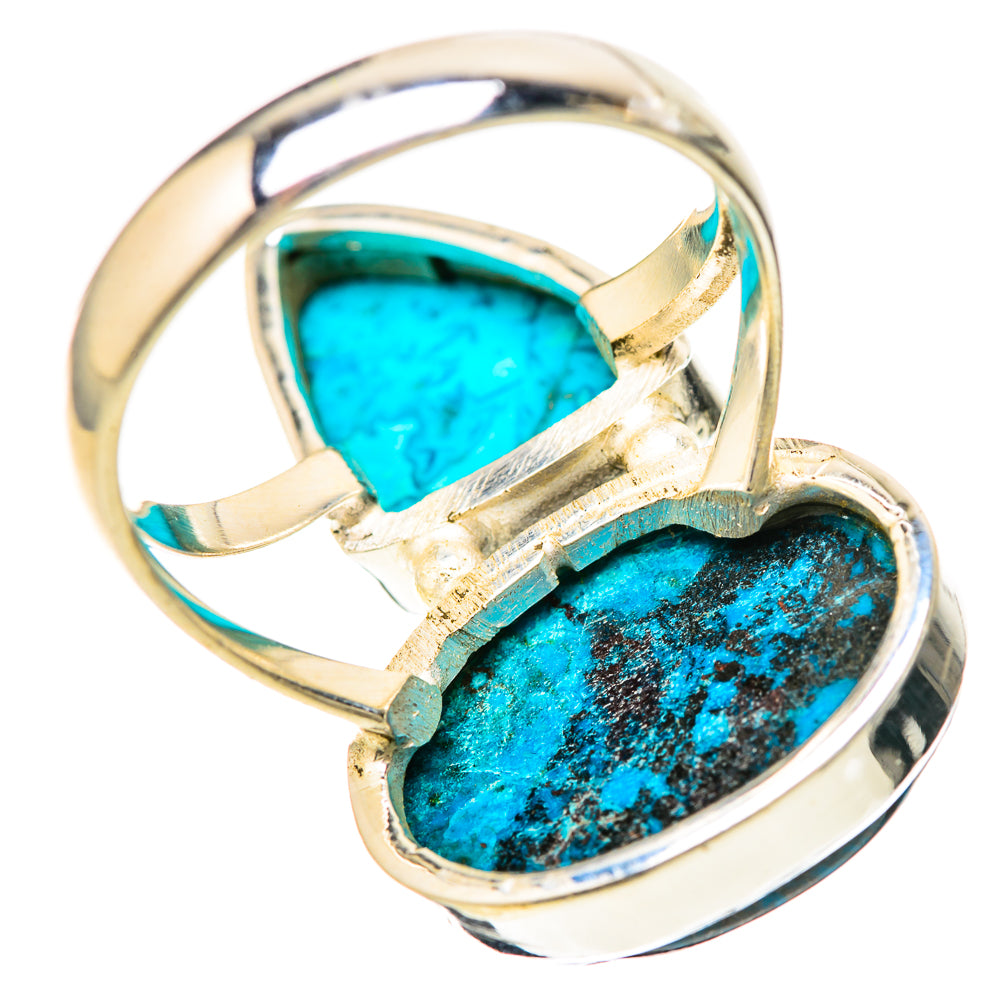Shattuckite Rings handcrafted by Ana Silver Co - RING128588 - Photo 3