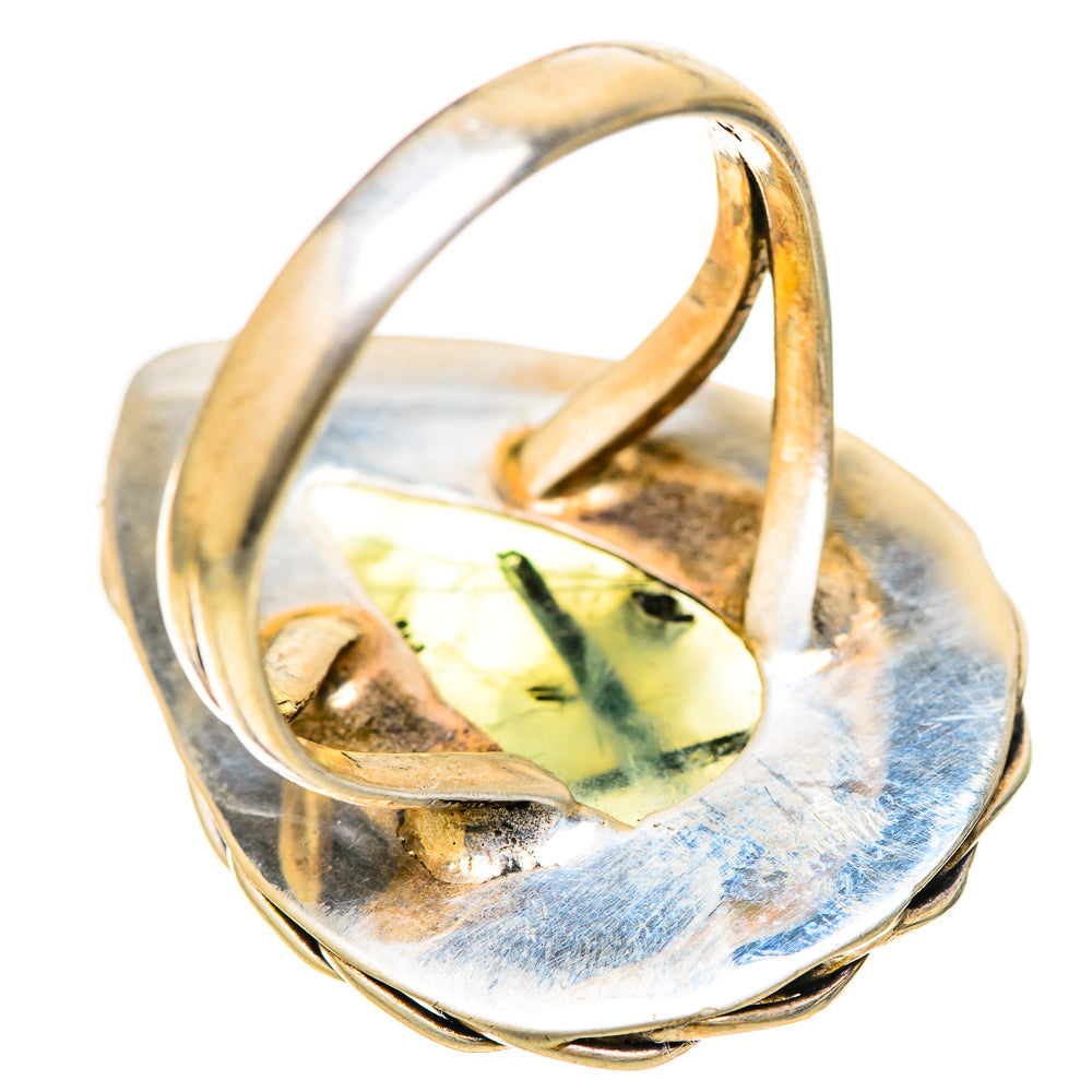 Prehnite Rings handcrafted by Ana Silver Co - RING128593 - Photo 3
