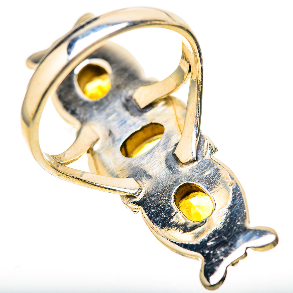 Citrine Rings handcrafted by Ana Silver Co - RING128595 - Photo 3