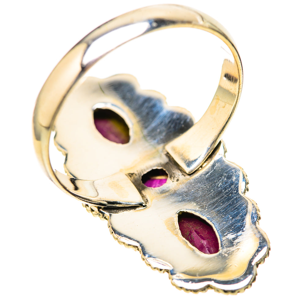 Red Sillimanite Rings handcrafted by Ana Silver Co - RING128599 - Photo 3