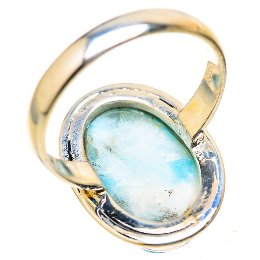 Larimar Rings handcrafted by Ana Silver Co - RING128827 - Photo 3