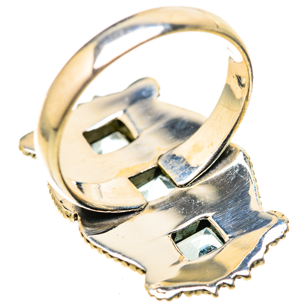 Blue Topaz Rings handcrafted by Ana Silver Co - RING128828 - Photo 3