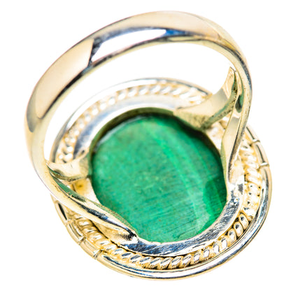 Malachite Rings handcrafted by Ana Silver Co - RING128834 - Photo 3