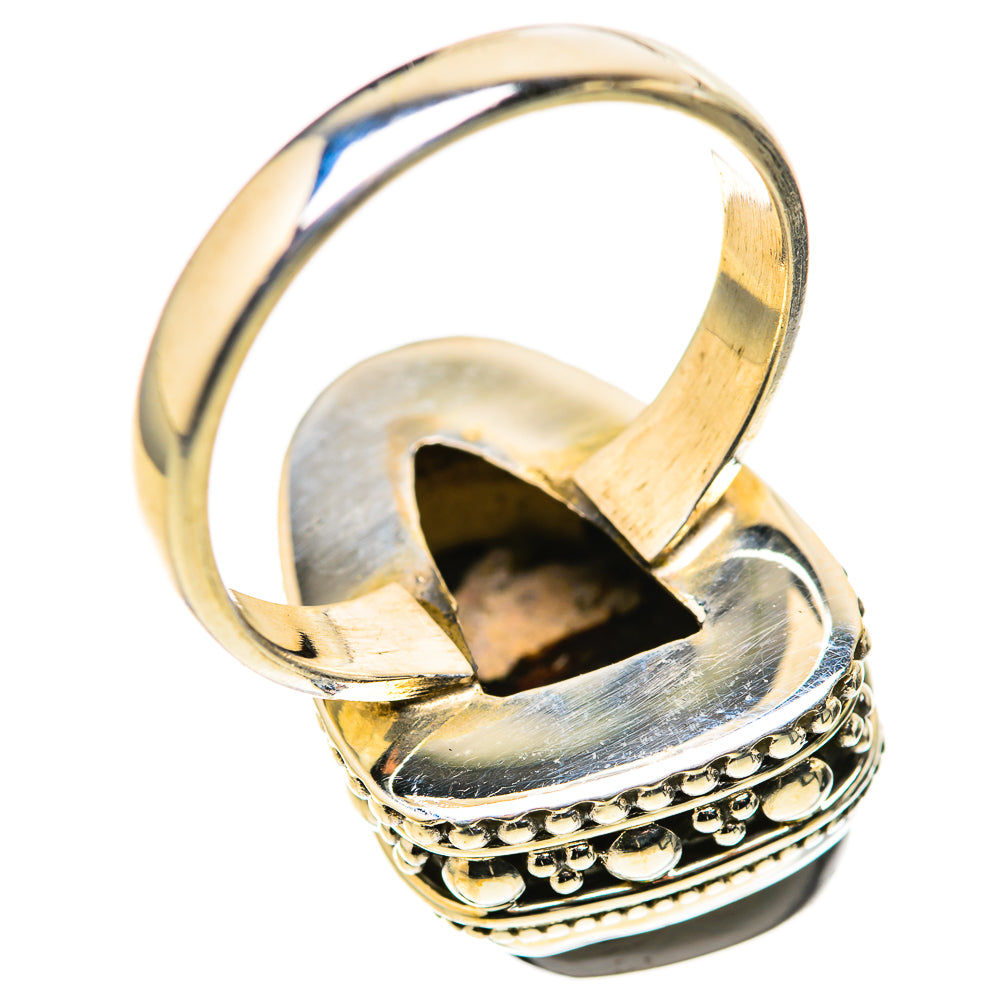 Mexican Fire Agate Rings handcrafted by Ana Silver Co - RING128835 - Photo 3