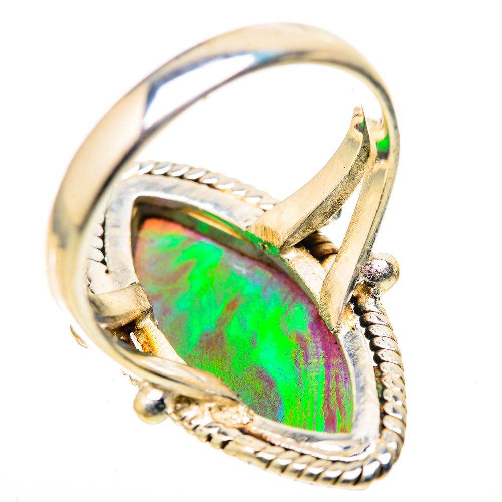 Aura Opal Rings handcrafted by Ana Silver Co - RING128839 - Photo 3