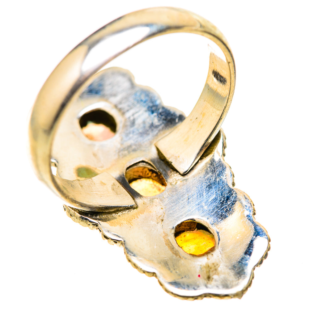 Ethiopian Opal Rings handcrafted by Ana Silver Co - RING128842 - Photo 3