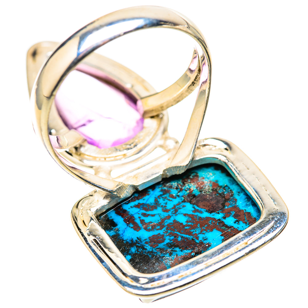 Shattuckite Rings handcrafted by Ana Silver Co - RING128856 - Photo 3