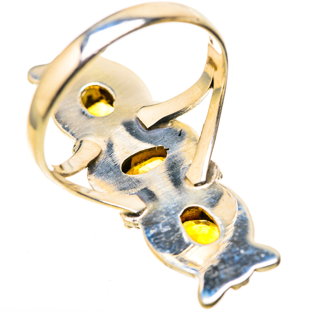 Citrine Rings handcrafted by Ana Silver Co - RING128866 - Photo 3