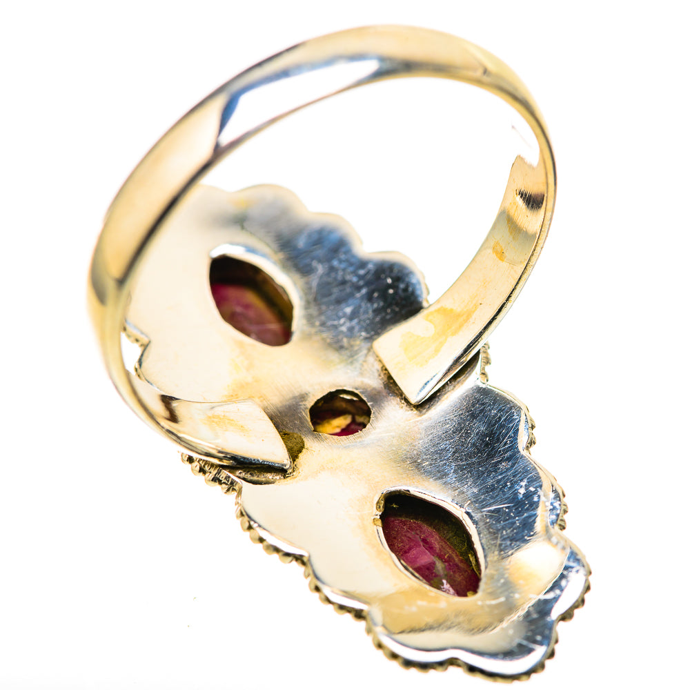 Red Sillimanite Rings handcrafted by Ana Silver Co - RING128867 - Photo 3