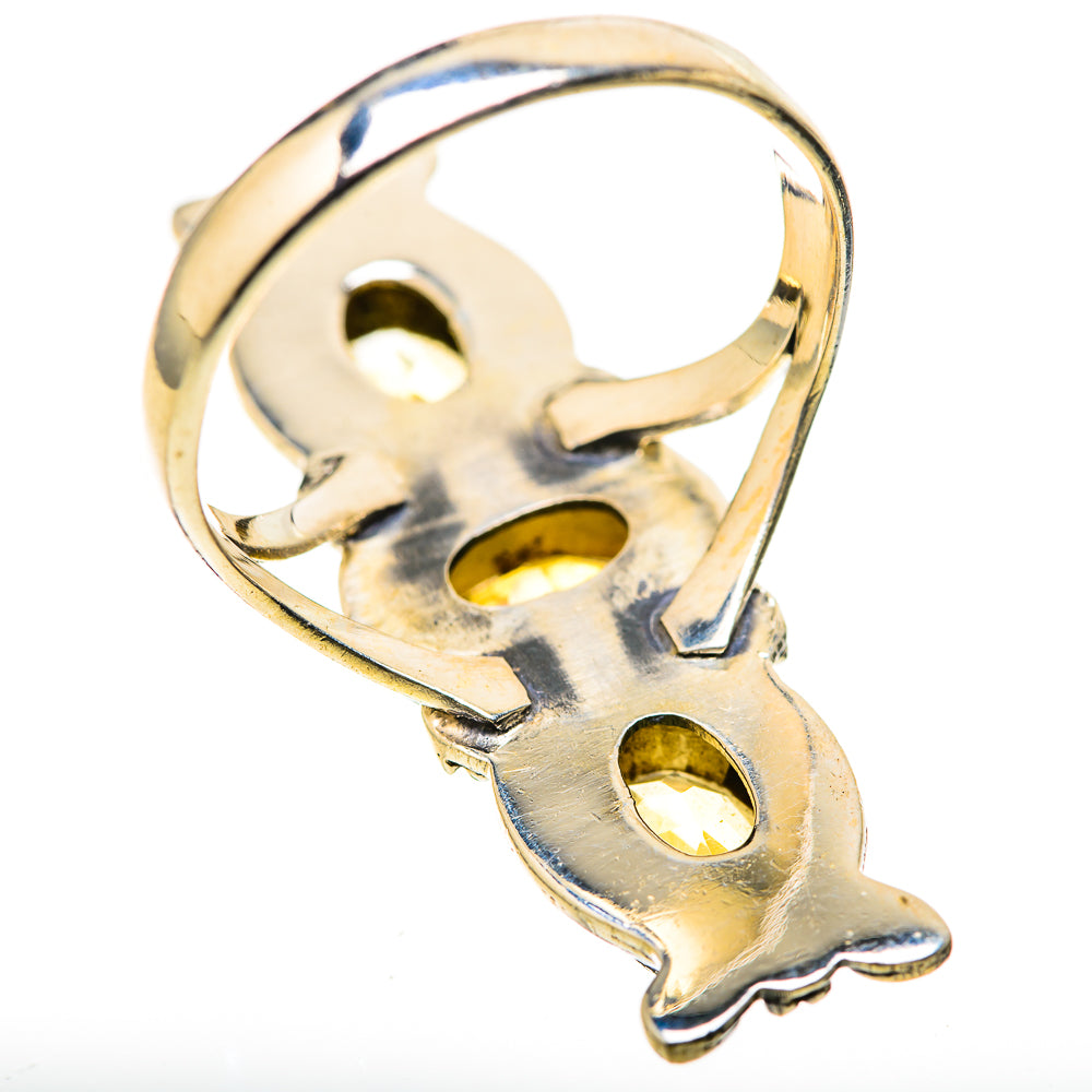 Citrine Rings handcrafted by Ana Silver Co - RING128880 - Photo 3