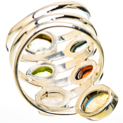 Labradorite Rings handcrafted by Ana Silver Co - RING128883 - Photo 3