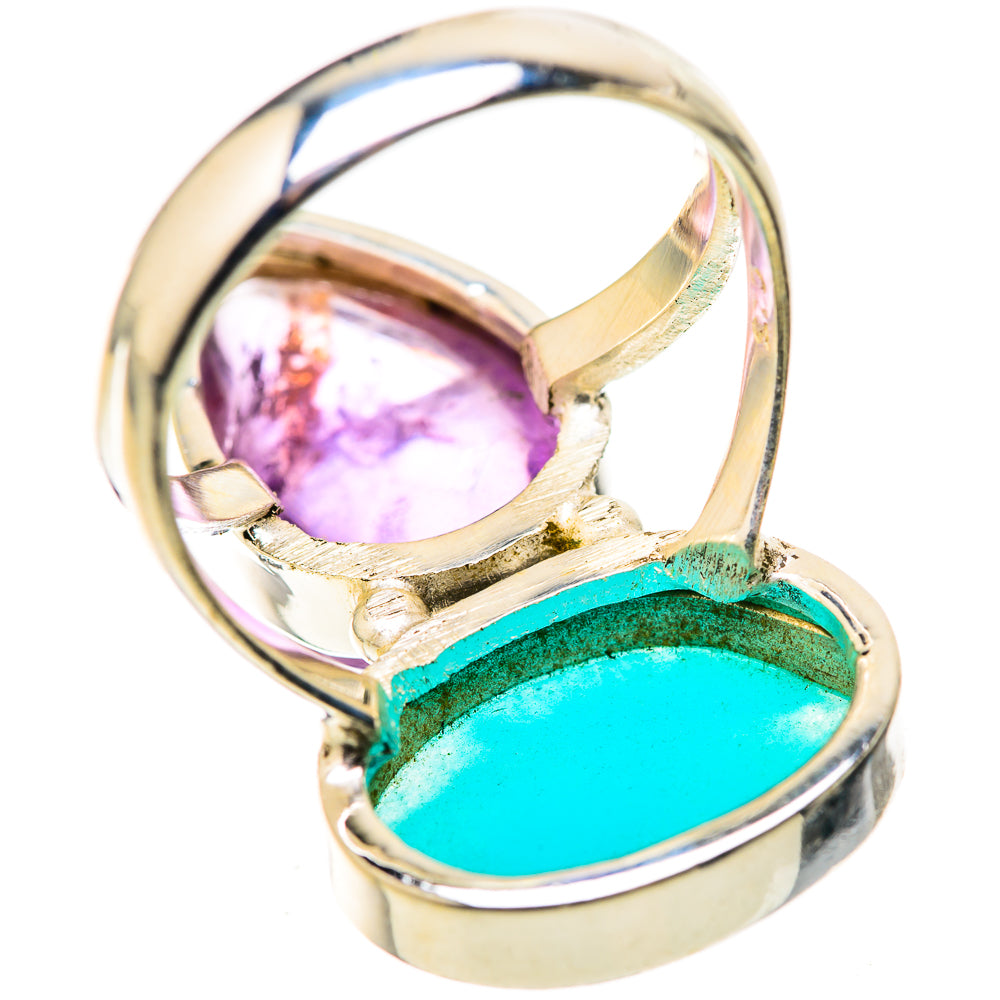 Chrysocolla Rings handcrafted by Ana Silver Co - RING128884 - Photo 3