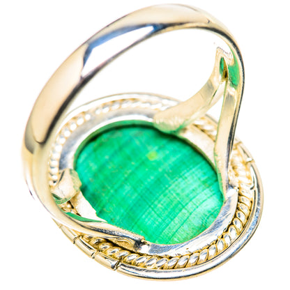 Malachite Rings handcrafted by Ana Silver Co - RING128911 - Photo 3