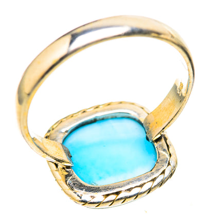Larimar Rings handcrafted by Ana Silver Co - RING128919 - Photo 3