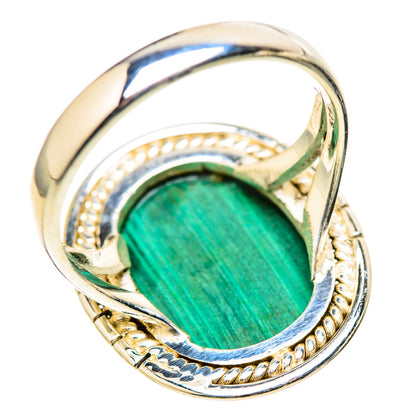 Malachite Rings handcrafted by Ana Silver Co - RING128923 - Photo 3