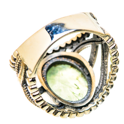 Prehnite Rings handcrafted by Ana Silver Co - RING128924 - Photo 3