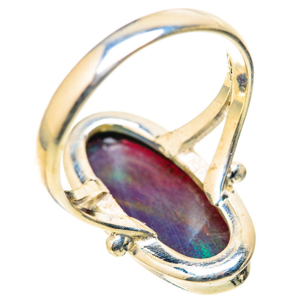 Aura Opal Rings handcrafted by Ana Silver Co - RING128928 - Photo 3