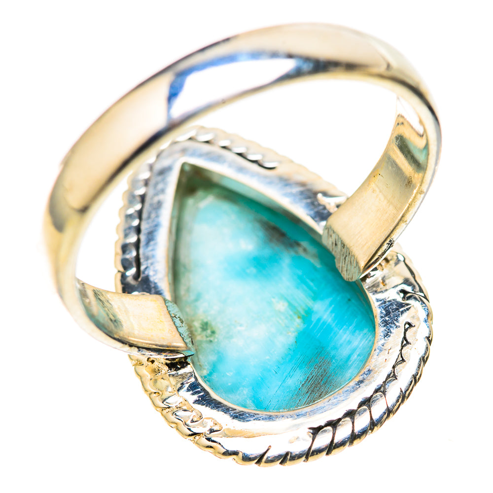 Larimar Rings handcrafted by Ana Silver Co - RING128931 - Photo 3