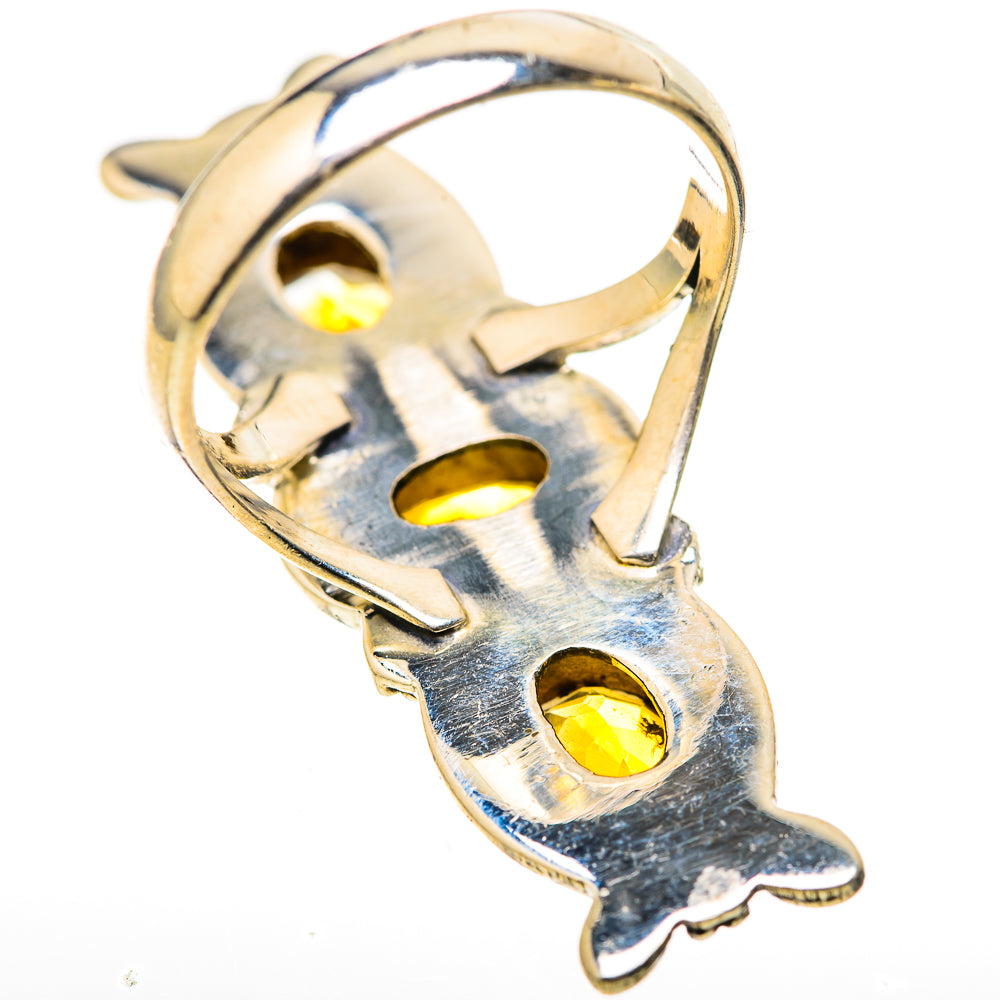 Citrine Rings handcrafted by Ana Silver Co - RING128947 - Photo 3
