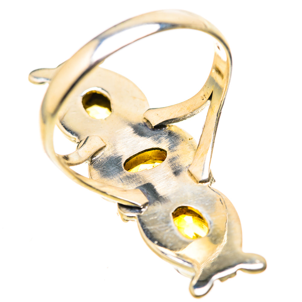 Citrine Rings handcrafted by Ana Silver Co - RING128948 - Photo 3