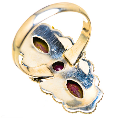 Red Sillimanite Rings handcrafted by Ana Silver Co - RING128949 - Photo 3