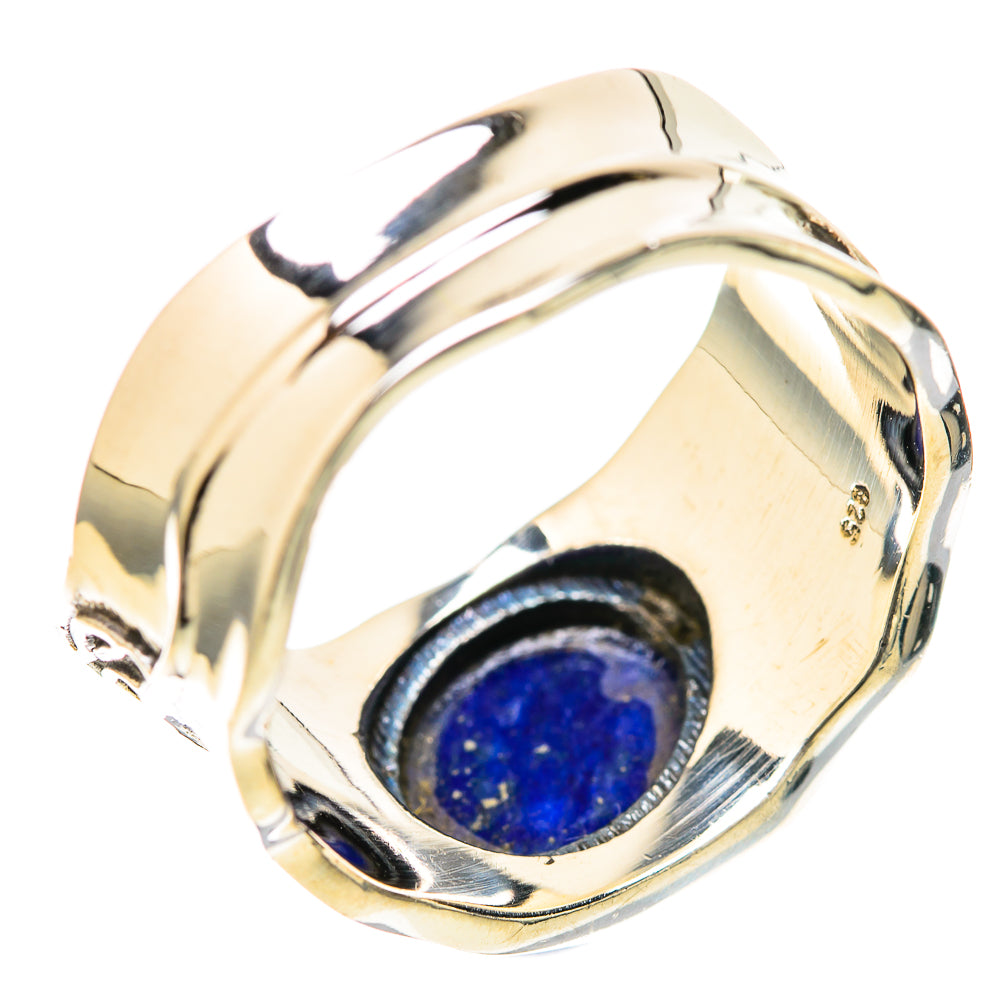 Lapis Lazuli Rings handcrafted by Ana Silver Co - RING128958 - Photo 3