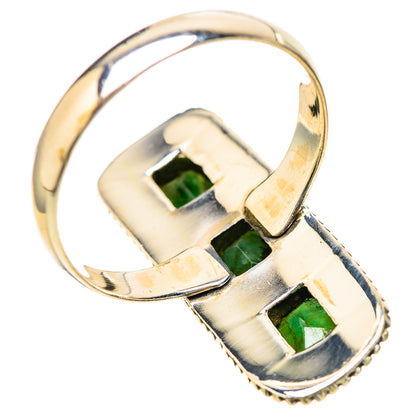Zambian Emerald Rings handcrafted by Ana Silver Co - RING128961 - Photo 3
