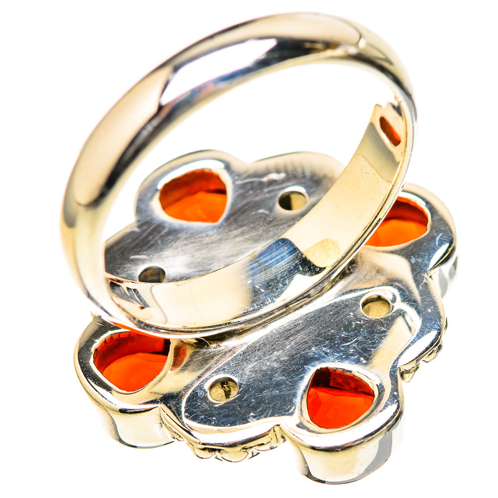 Red Onyx Rings handcrafted by Ana Silver Co - RING128965 - Photo 3