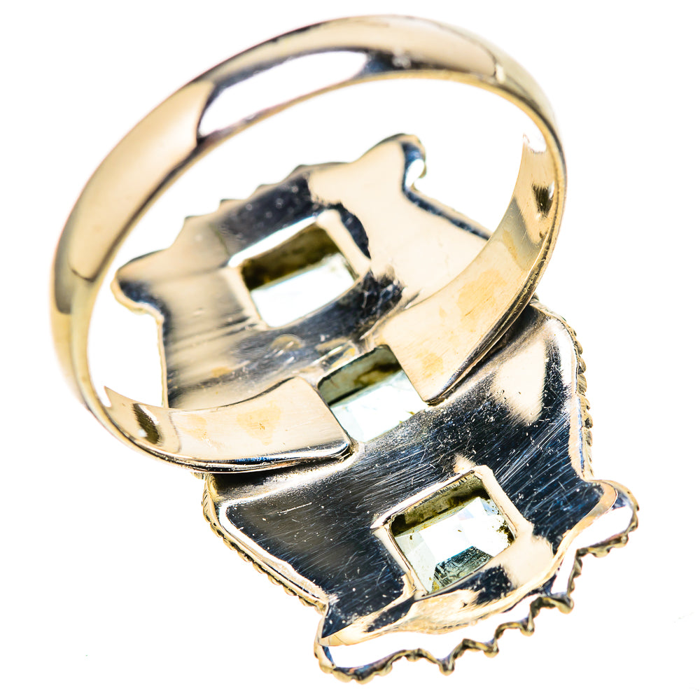Blue Topaz Rings handcrafted by Ana Silver Co - RING128981 - Photo 3