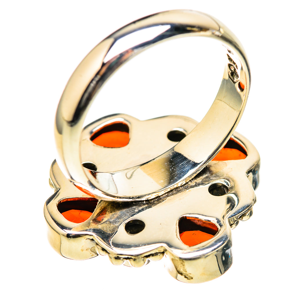 Red Onyx Rings handcrafted by Ana Silver Co - RING128987 - Photo 3