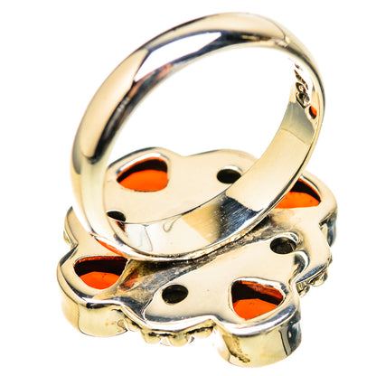 Red Onyx Rings handcrafted by Ana Silver Co - RING128987 - Photo 3