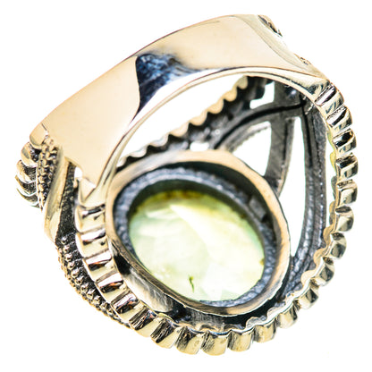 Prehnite Rings handcrafted by Ana Silver Co - RING129008 - Photo 3