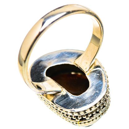 Mexican Fire Agate Rings handcrafted by Ana Silver Co - RING129009 - Photo 3