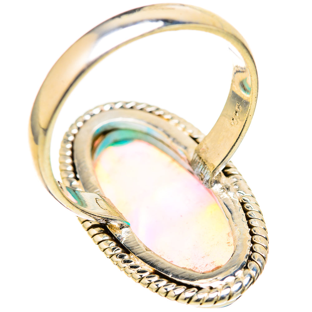 Aura Opal Rings handcrafted by Ana Silver Co - RING129018 - Photo 3