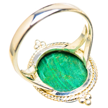Malachite Rings handcrafted by Ana Silver Co - RING129024 - Photo 3
