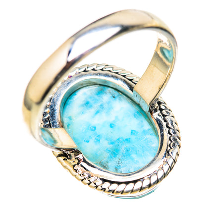 Larimar Rings handcrafted by Ana Silver Co - RING129033 - Photo 3